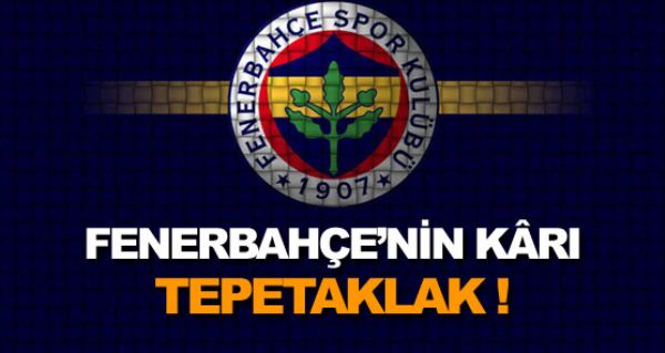 Fenerbahe'nin kr tepetaklak !